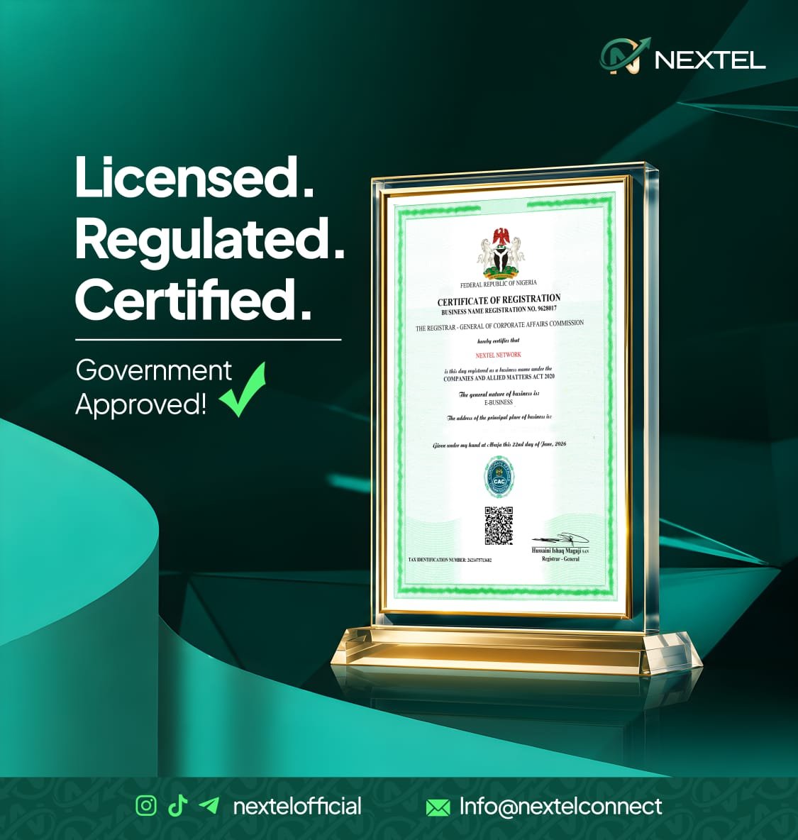 Nextel Security & Compliance